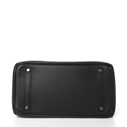 Hermes Taurillon Clemence Birkin 35 Black 5 of 32