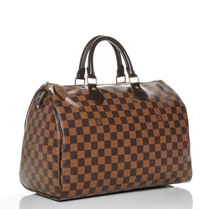 Louis Vuitton Damier Ebene Speedy 35 3 of 7