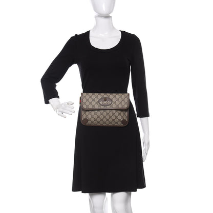 Gucci GG Supreme Monogram Neo Vintage Web Belt Bag Brown 2 of 11