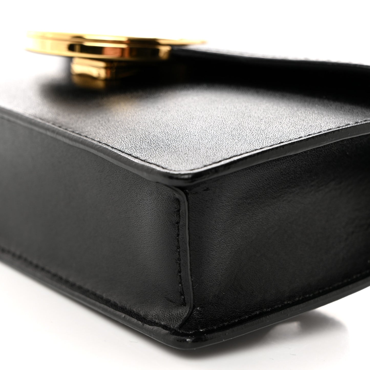 Vitello Liberty Lucido F is Fendi Envelope Belt Bag Black