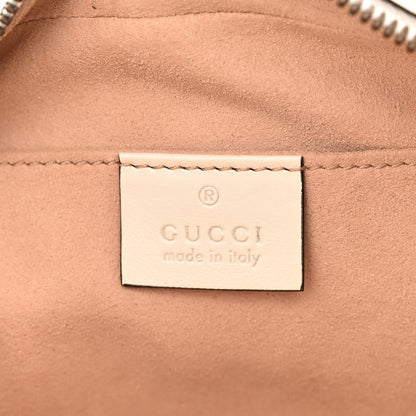 Gucci Calfskin Matelasse Small GG Marmont Chain Shoulder Bag White 6 of 15