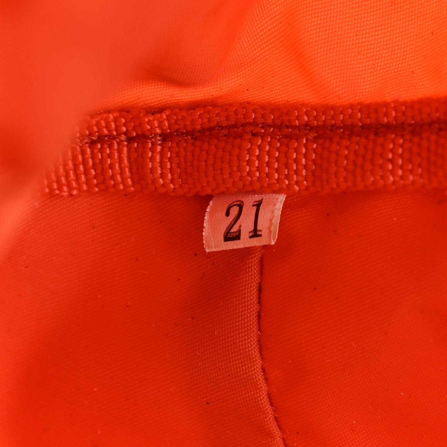 Nylon Vela Sport Duffle Papaya