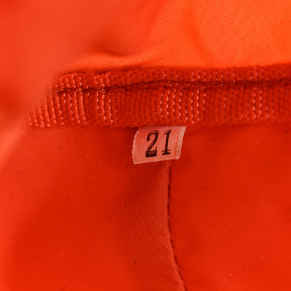 Prada Nylon Vela Sport Duffle Papaya 6 of 16