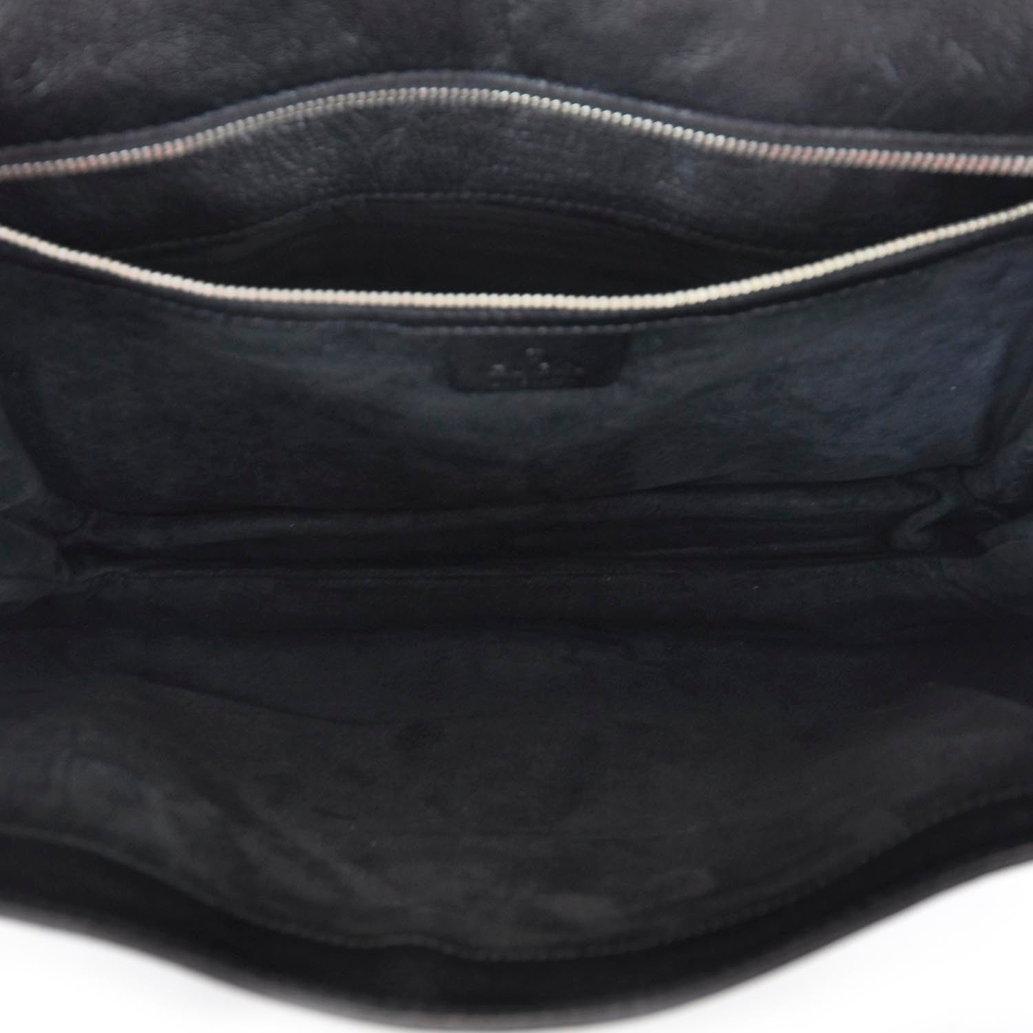 Gucci Leather Blondie Medium Flap Black 7 of 9