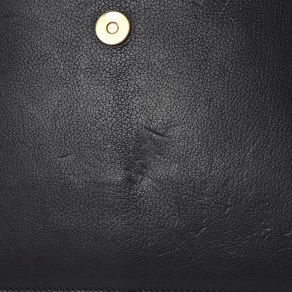 Chloe Goatskin Medium Faye Shoulder Bag Black 14 of 15