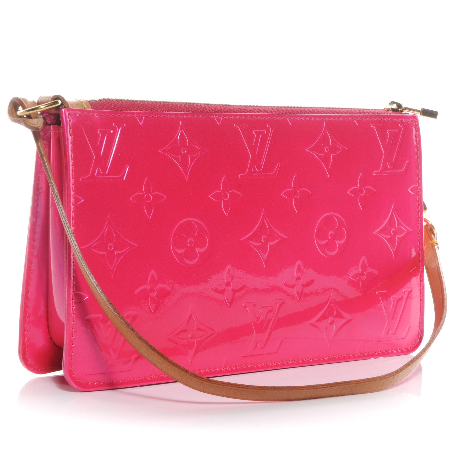 Louis Vuitton Vernis Lexington Pochette Fuchsia 3 of 8