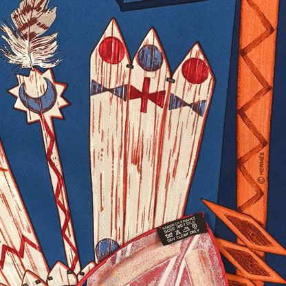 Hermes Silk Cosmogonie Apache Scarf 90 3 of 3