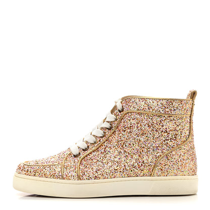 Christian Louboutin Glitter Nappa Rantus Orlato Sneakers 37 Multicolor 1 of 11