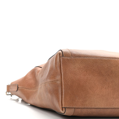 Gucci Pebbled Calfskin Medium Miss GG Top Handle Bag Light Cuir 9 of 12