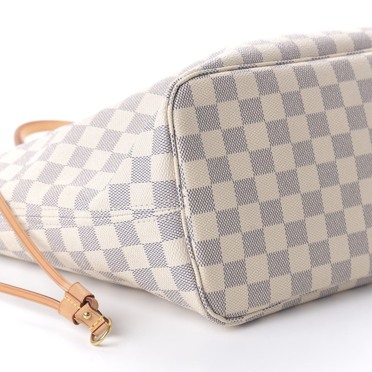 Damier Azur Neo Neverfull MM Rose Ballerine