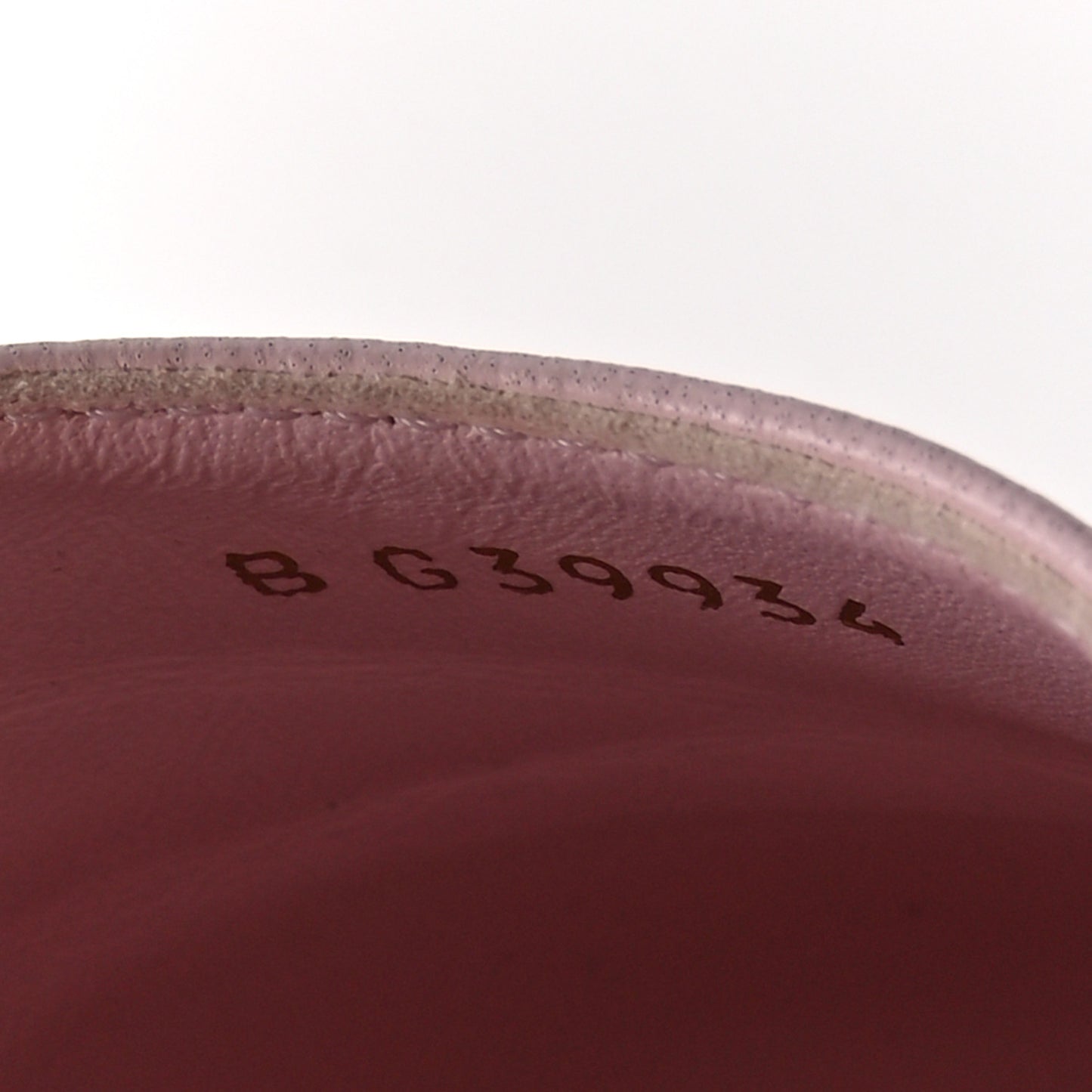 Lambskin Grosgrain CC Espadrilles Wedges 40 Pink Black