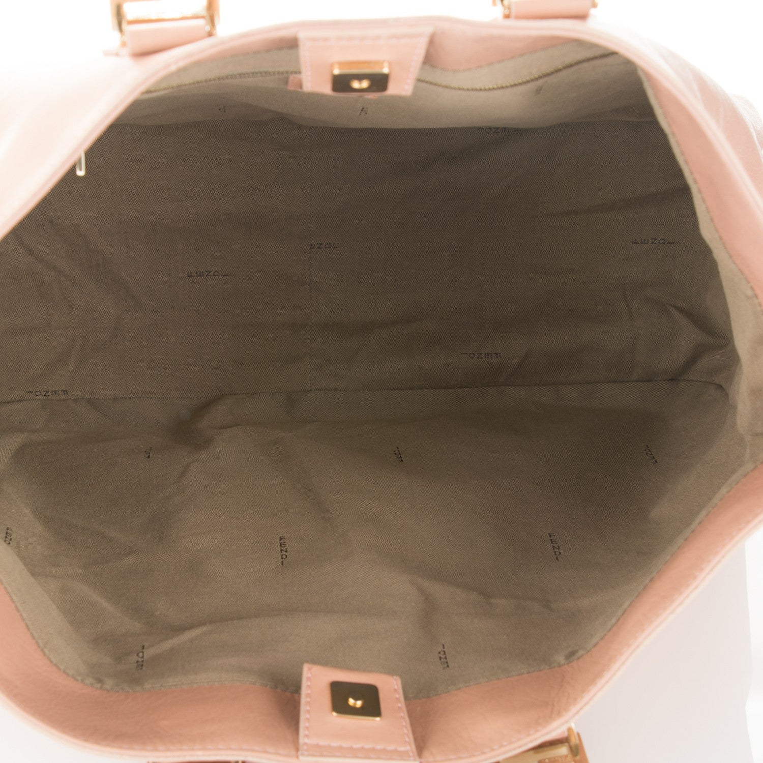 Fendi Calfskin Twins Tote Pink 5 of 9