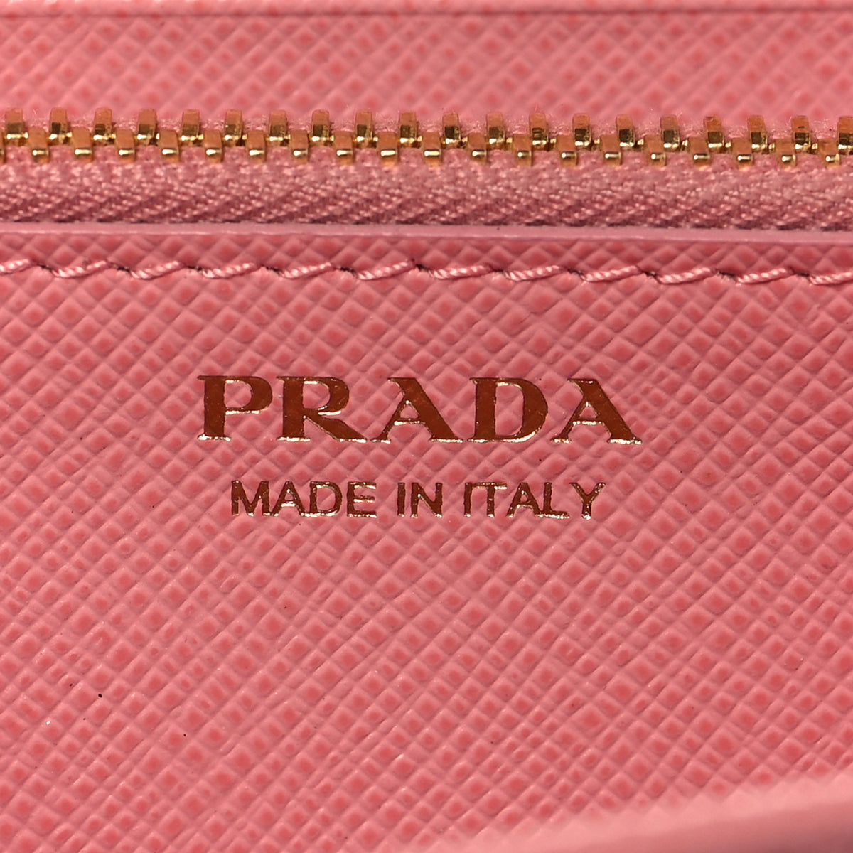 Prada Saffiano Metal Continental Flap Wallet Cerise Petal 7 of 9