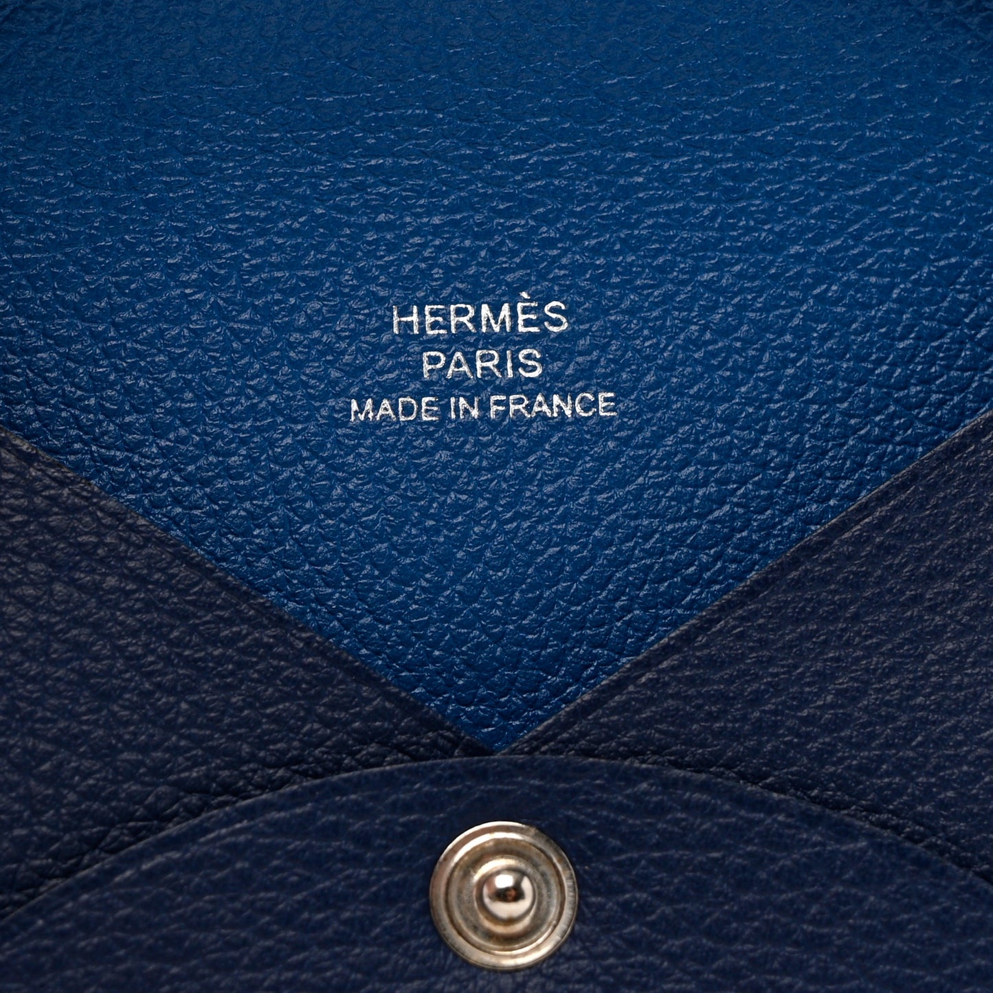 Evercolor Verso Calvi Card Case Bleu Saphir Bleu France