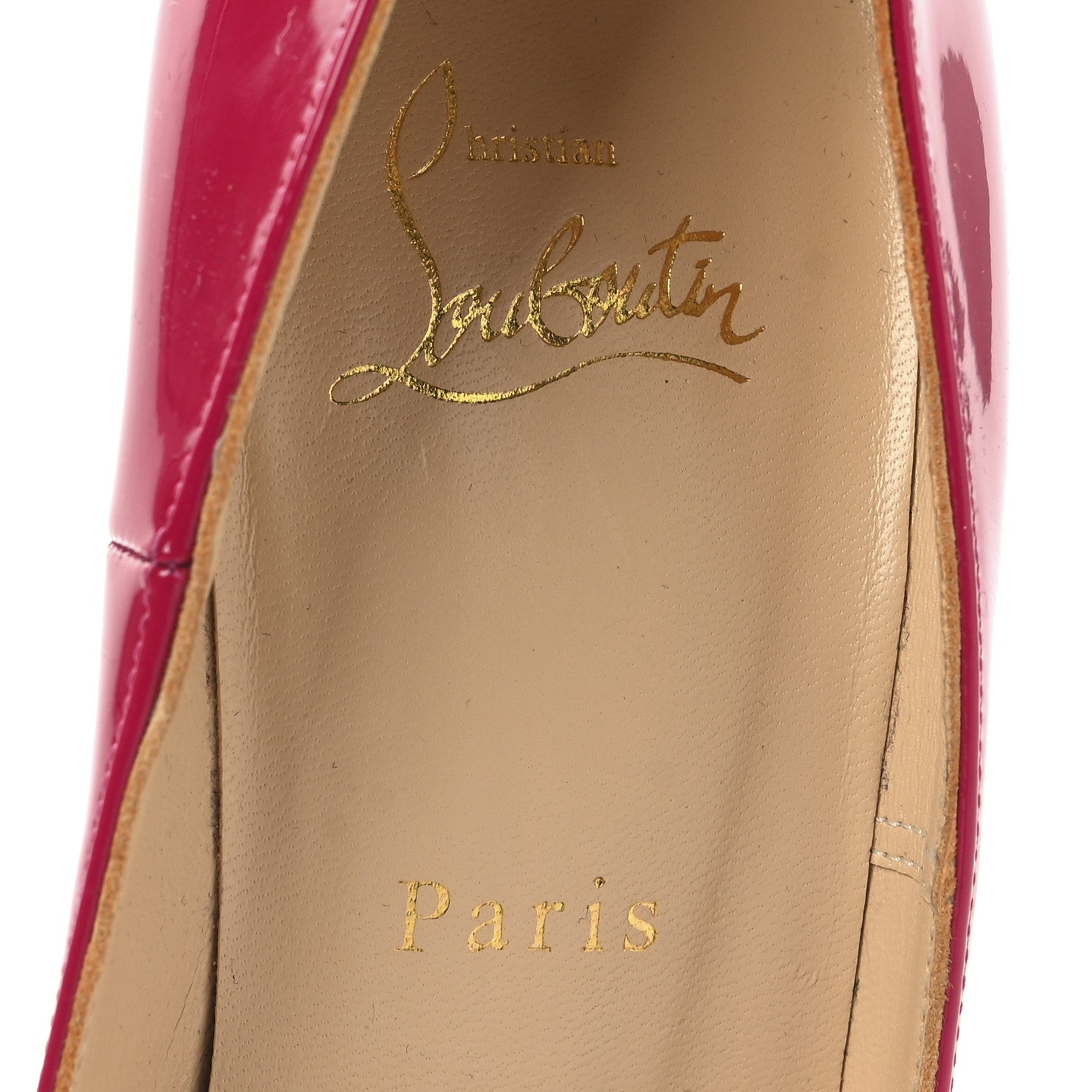 Christian Louboutin Patent So Kate 120 Pumps 37.5 Ultra Rose 9 of 10
