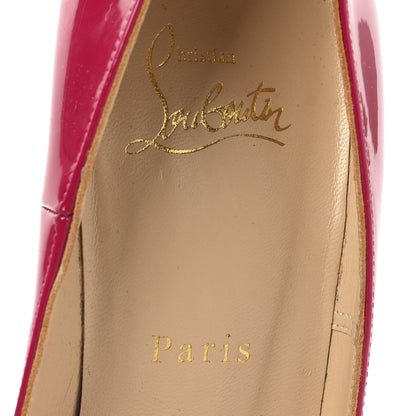 Christian Louboutin Patent So Kate 120 Pumps 37.5 Ultra Rose 9 of 10