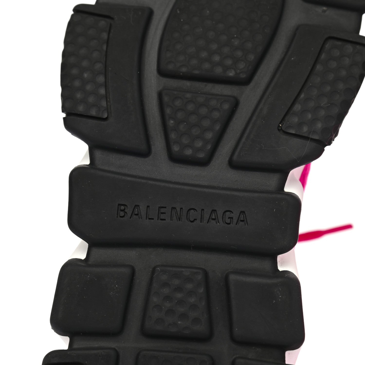 Balenciaga Knit Womens Speed Lace Up Sneakers 36 Rose Fluo 6 of 6