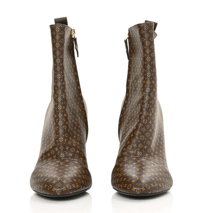 Louis Vuitton Nano Monogram Silhouette Ankle Boots 40 2 of 8