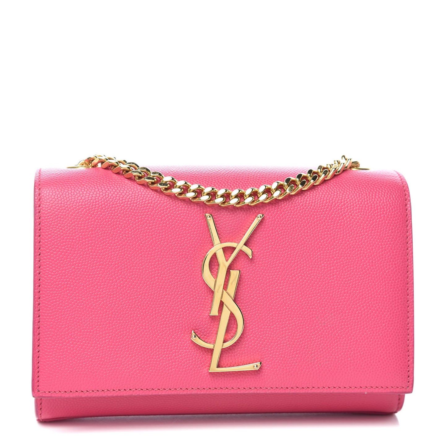 Grain De Poudre Small Monogram Kate Satchel Bubblegum