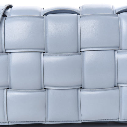 Bottega Veneta Nappa Maxi Intreccio Padded Cassette Crossbody Bag Ice 9 of 9
