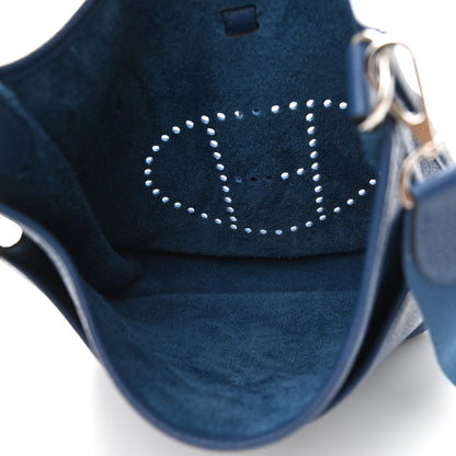 Hermes Taurillon Clemence Evelyne III PM Deep Blue 4 of 8