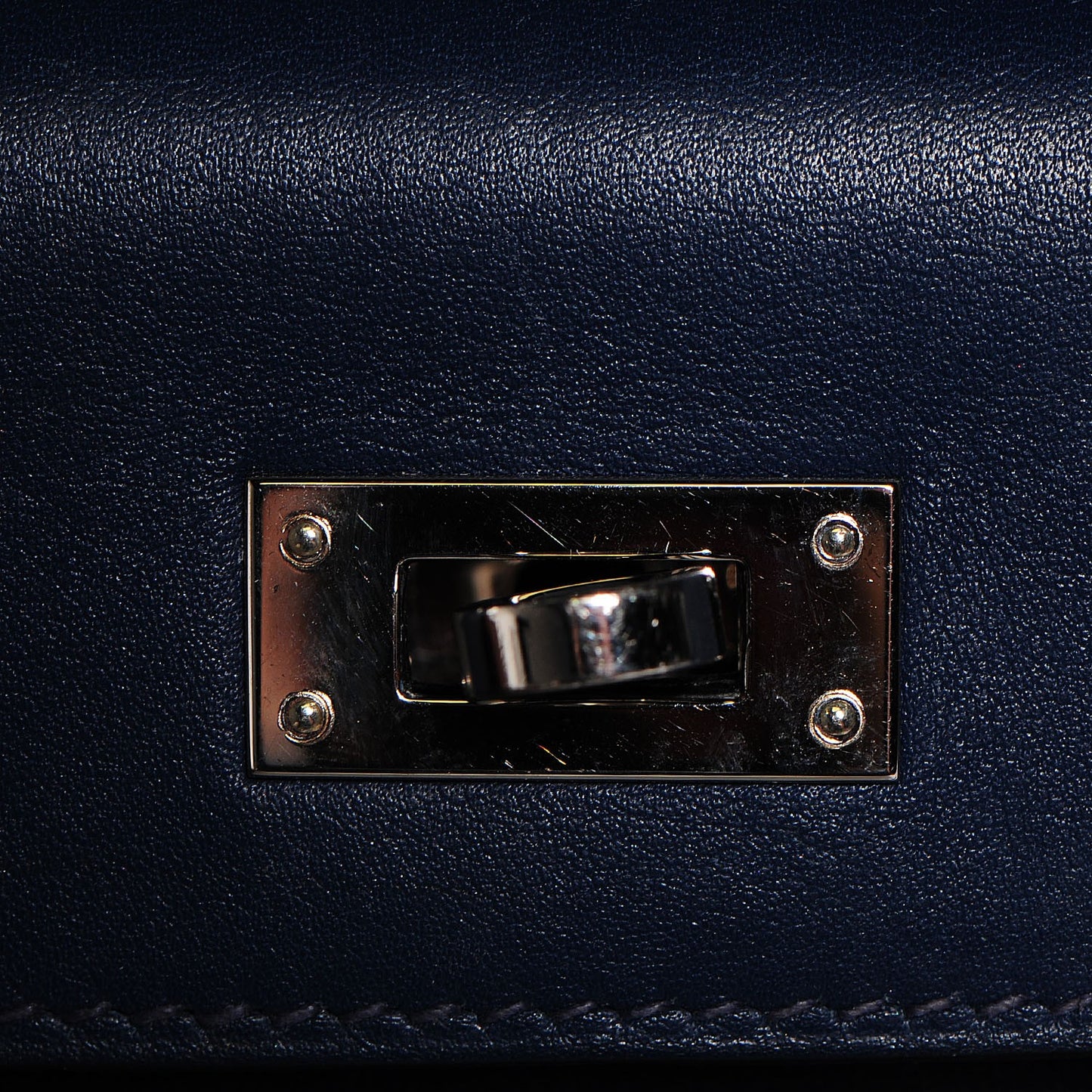 Swift Kelly Cut Clutch Pochette Bleu De Malte