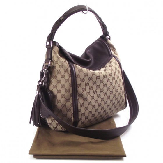 Monogram Techno Horsebit Large Flap Bag