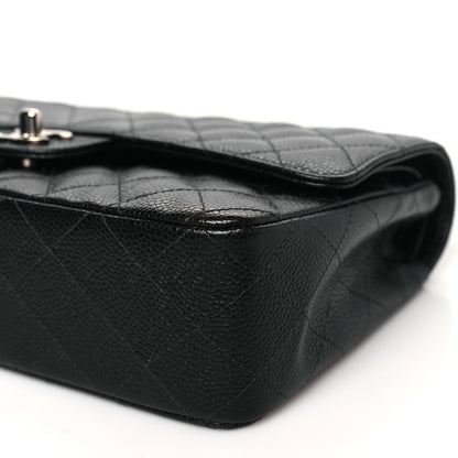 Chanel Caviar Quilted Medium Double Flap Black 10 of 10