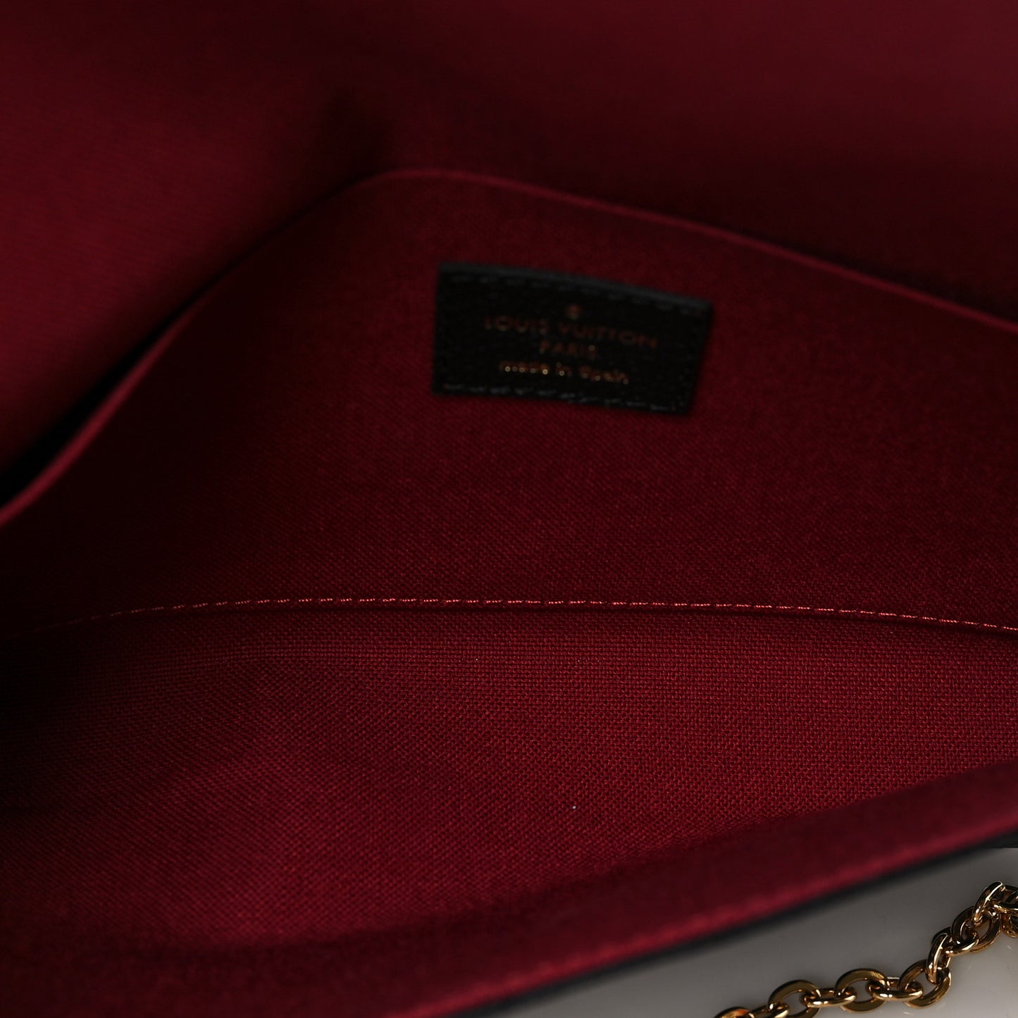 Empreinte Monogram Giant Felicie Pochette Black Beige
