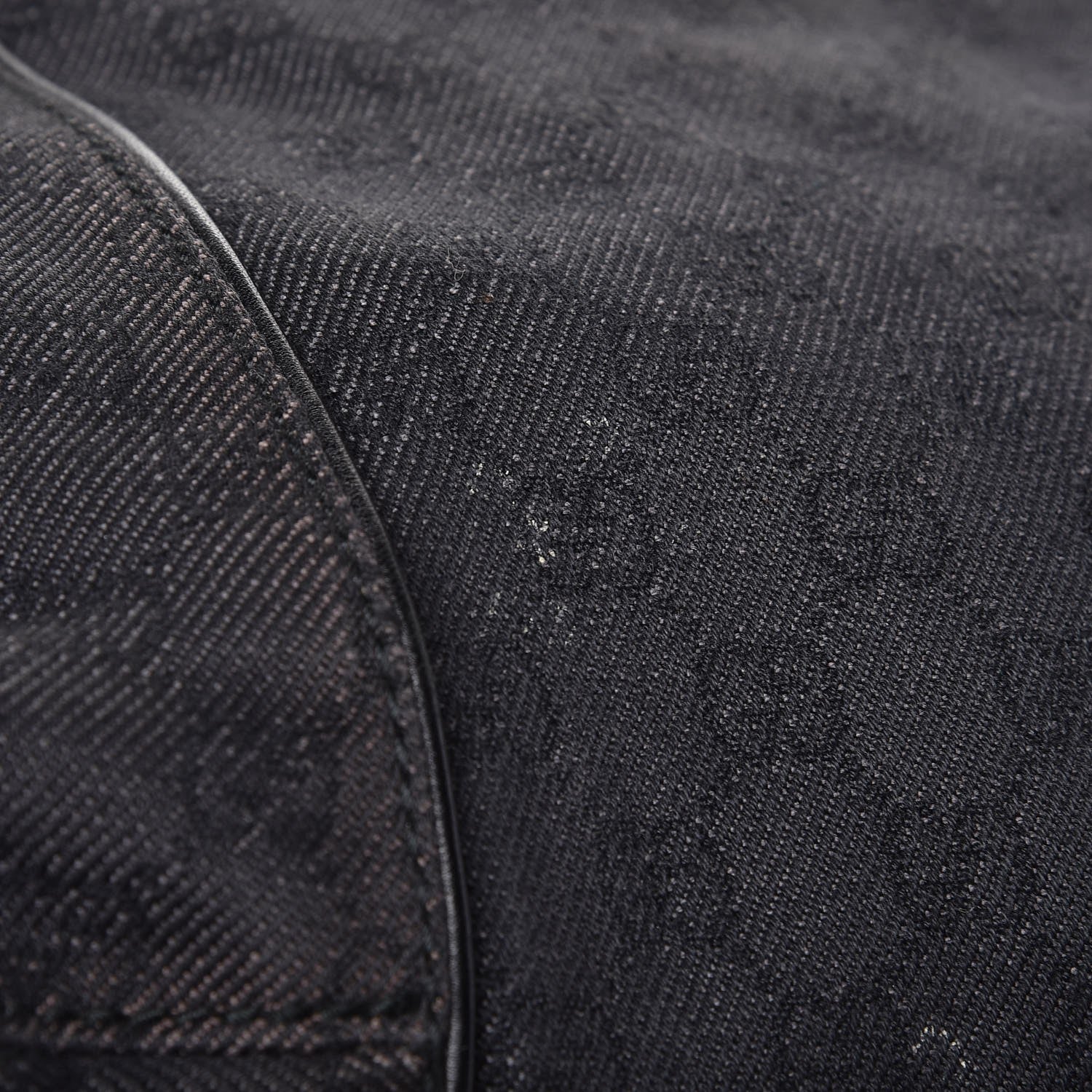 Gucci Denim Monogram Hobo Black 11 of 25