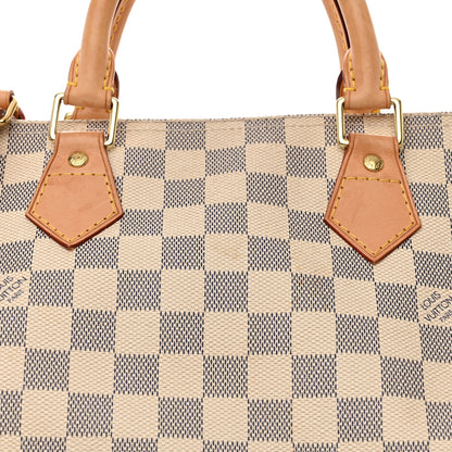 Louis Vuitton Damier Azur Speedy Bandouliere 30 8 of 10