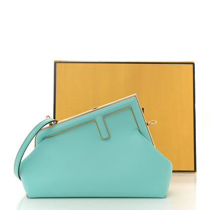 Fendi Shiny Nappa Small Fendi First Spring Turquoise 13 of 13