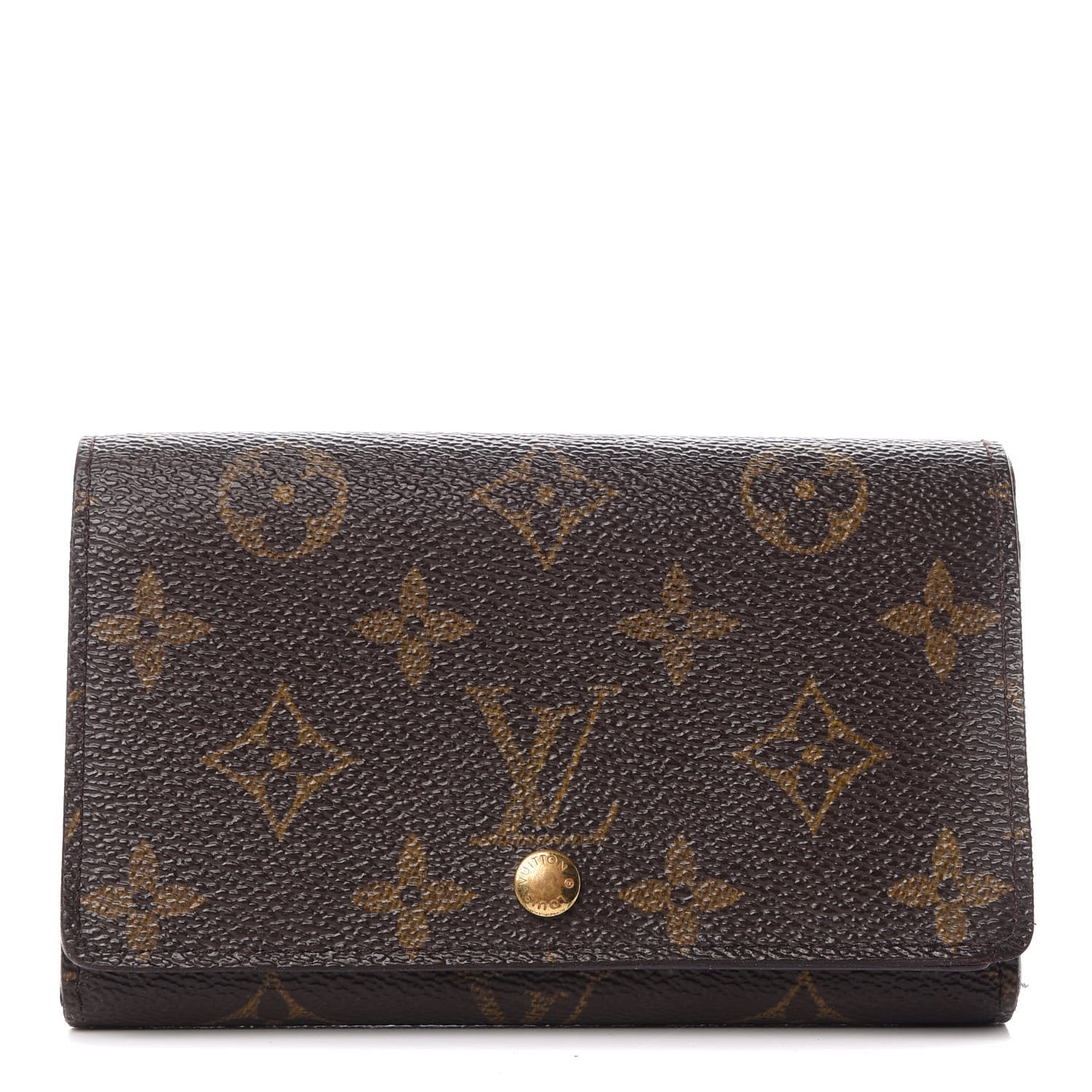 Louis Vuitton Monogram Porte-Monnaie Billets Tresor Wallet 1 of 8