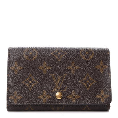 Louis Vuitton Monogram Porte-Monnaie Billets Tresor Wallet 1 of 8