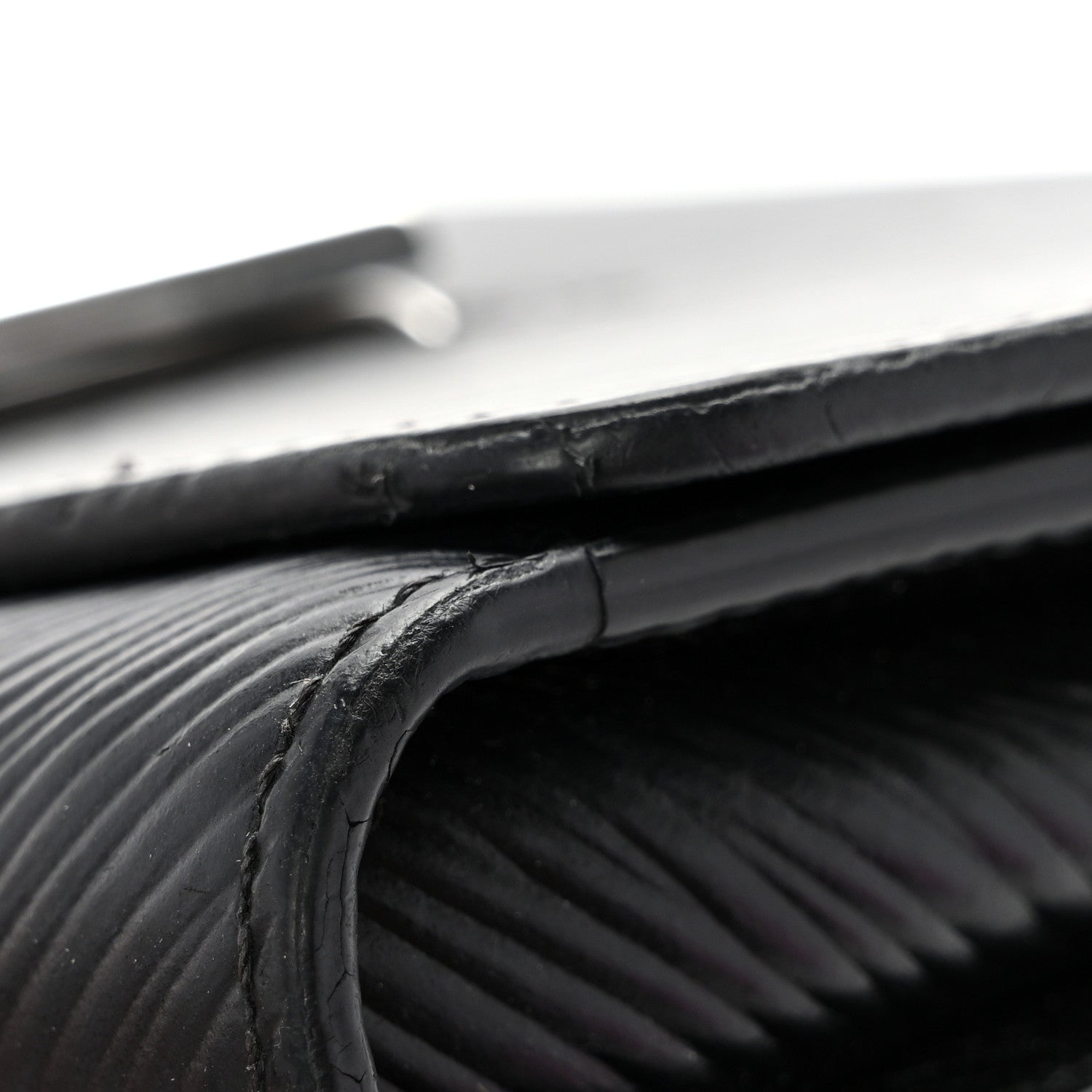 Louis Vuitton Epi Twist Chain Wallet Black 10 of 10