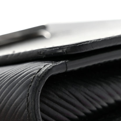 Louis Vuitton Epi Twist Chain Wallet Black 10 of 10
