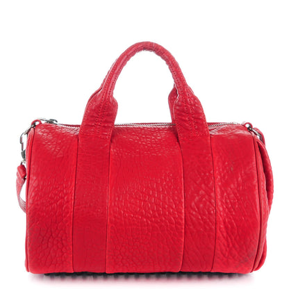 Alexander Wang Pebbled Lambskin Rocco Cayenne Black Nickel Hardware 1 of 11