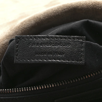 Saint Laurent Suede Matelasse Embellished Monogram Medium Niki Chain Satchel 7 of 11
