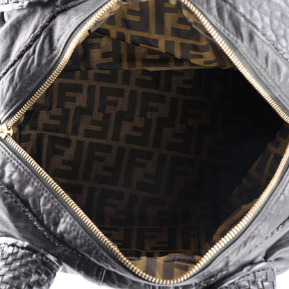 Fendi Nappa Nuvolata Tortuga Spy Bowler Black 5 of 10