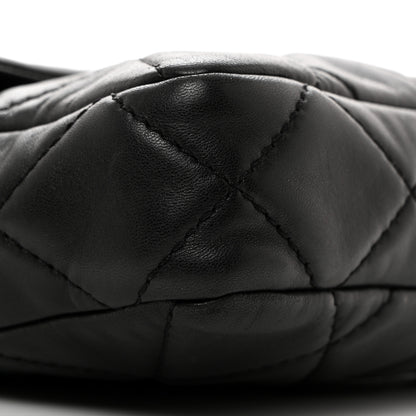 Chanel Lambskin Quilted Jumbo Roll 2.55 Reissue Clutch Black 8 of 11