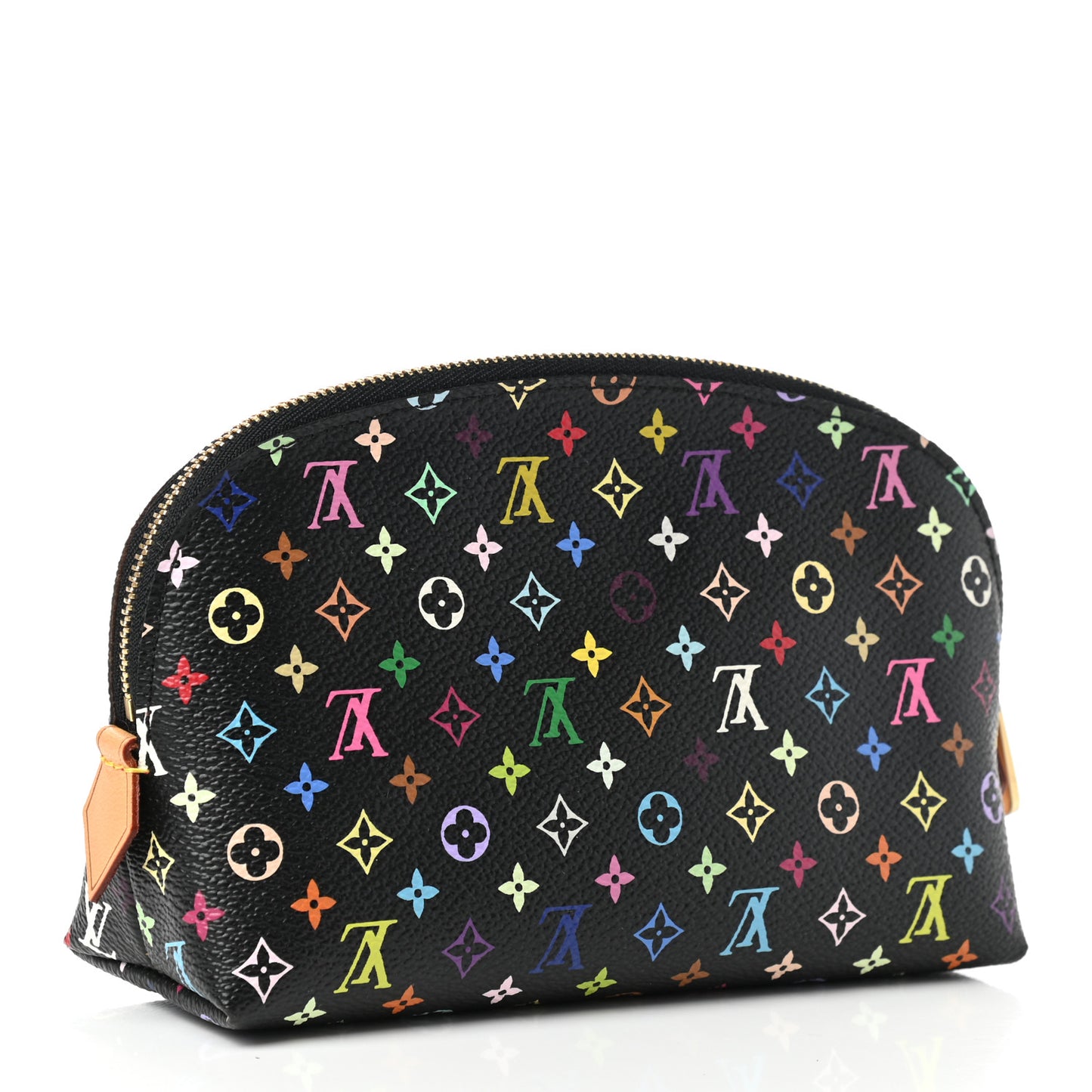 Monogram Multicolor Cosmetic Pouch Black Grenade