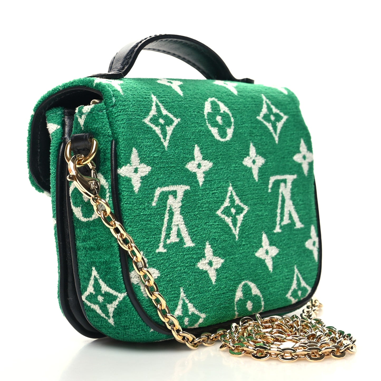 Monogram Jacquard Velvet Micro Metis Green