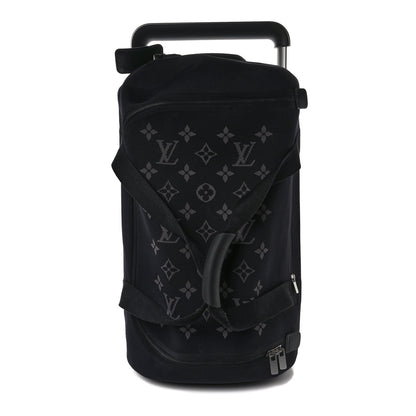 Louis Vuitton Knit Monogram Eclipse Horizon Soft Duffle 55 1 of 10