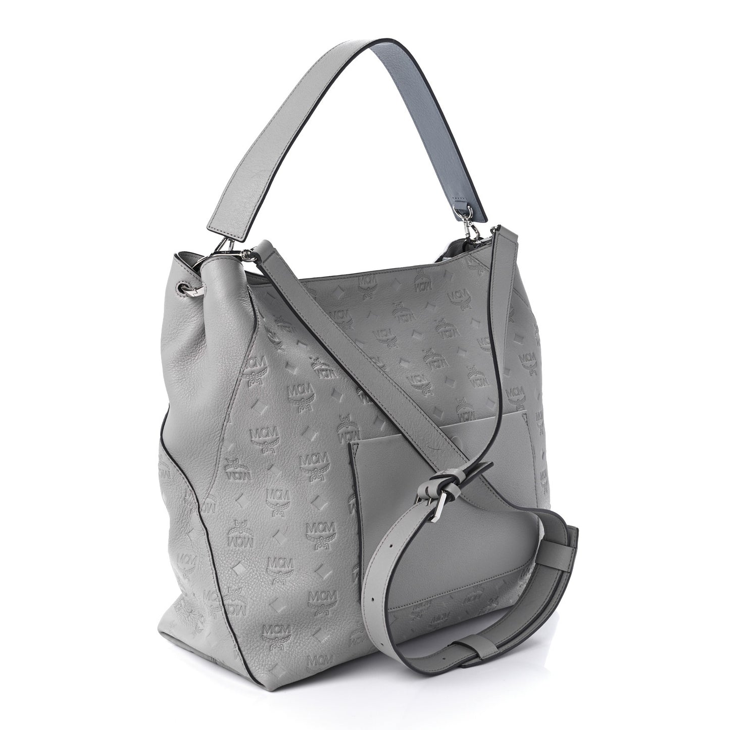 Calfskin Ottomar Monogram Medium Klara Hobo New Beige