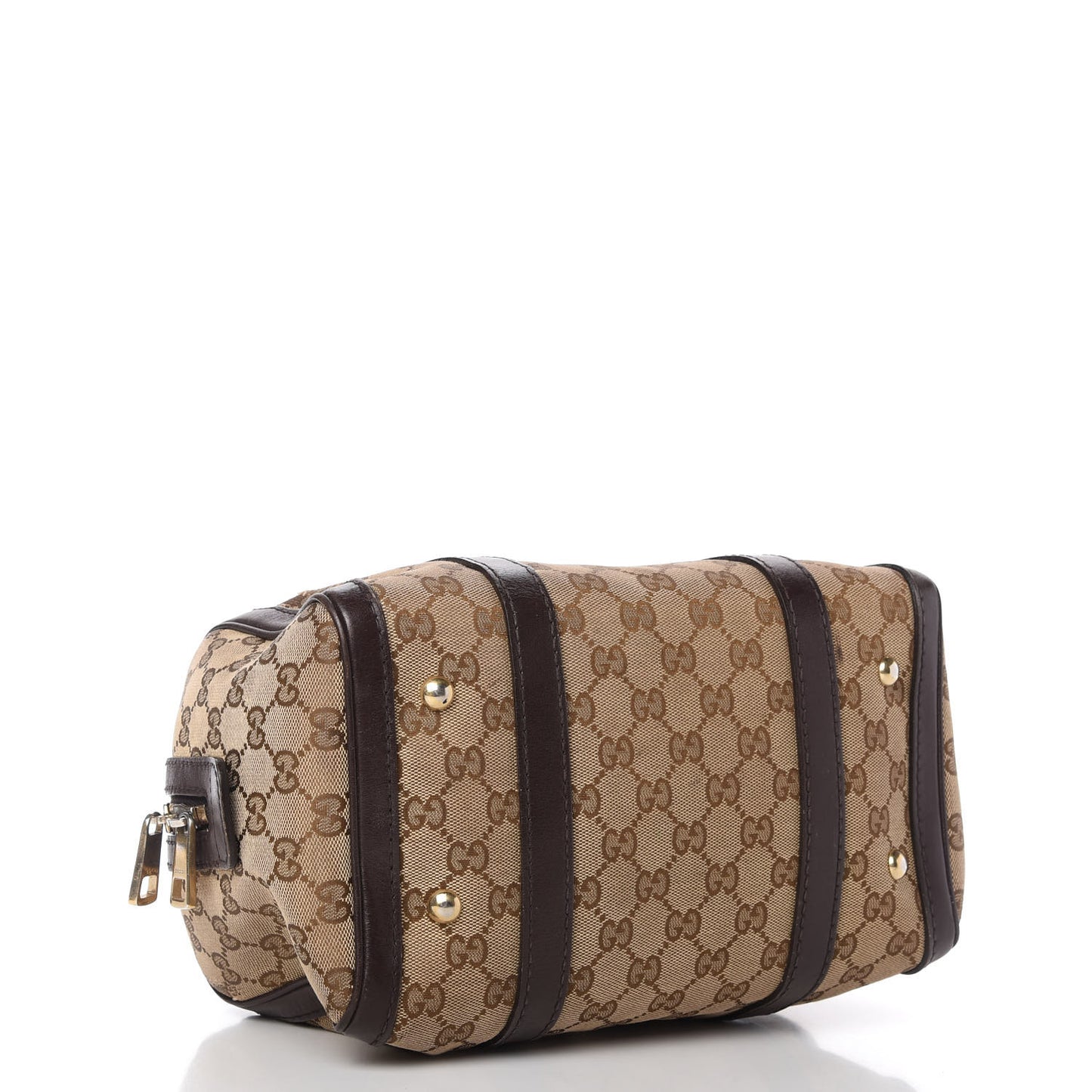 Monogram Small Boston Dark Brown