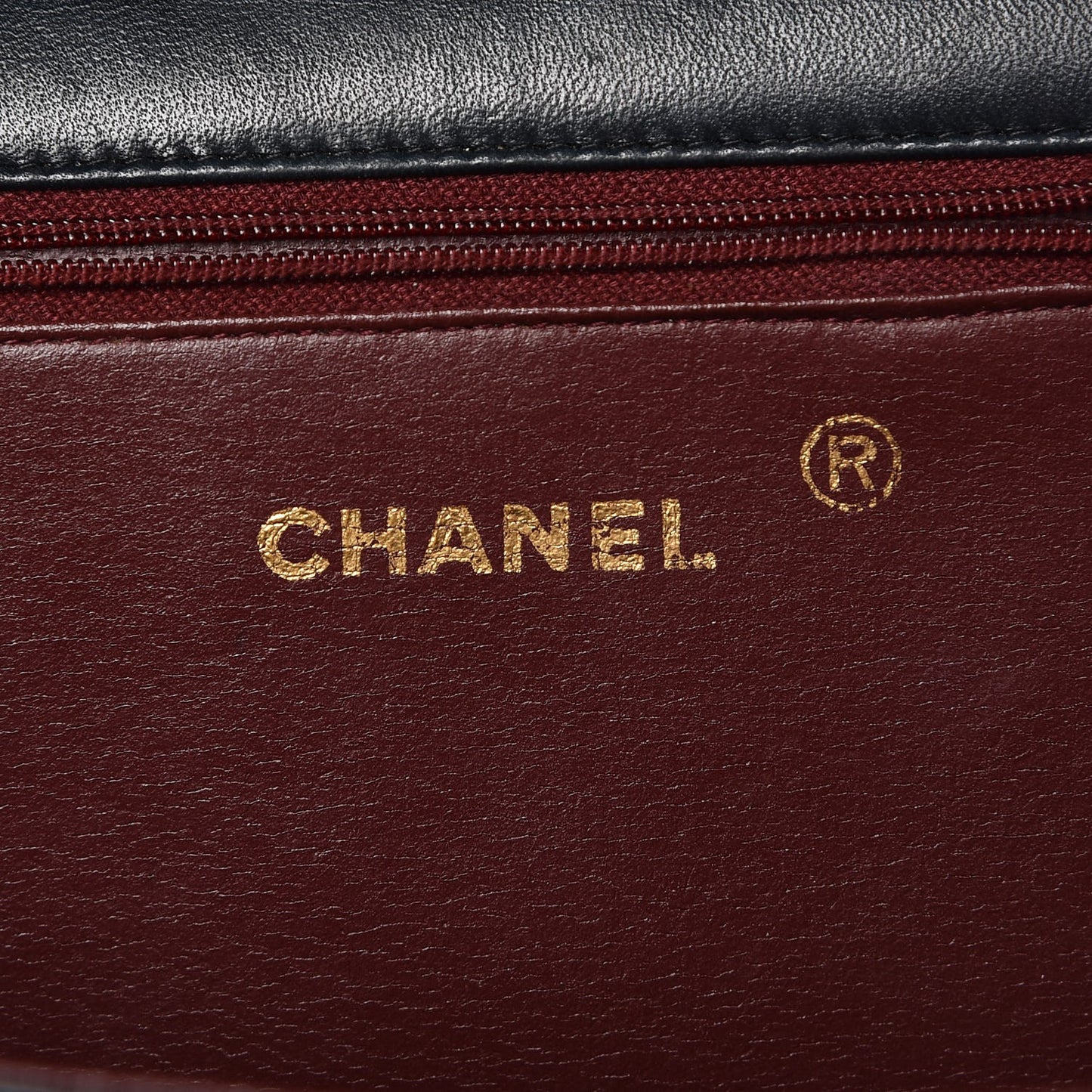 Lambskin Quilted Medium Single Flap Black