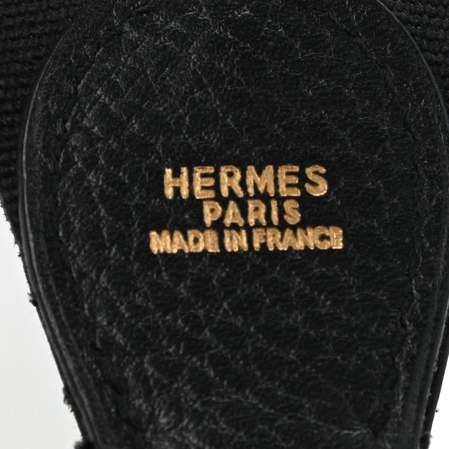 Hermes Toile Taurillon Clemence Shoulder Strap Black 3 of 5