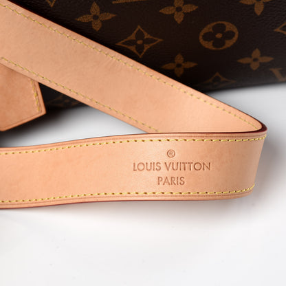 Louis Vuitton Monogram Flower Zipped Tote MM Beige 11 of 11