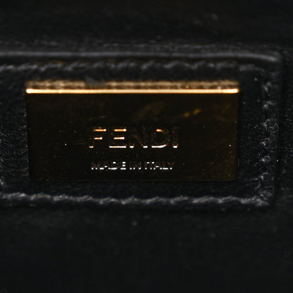 Fendi Nappa Mini Peekaboo Iconic Satchel Black 7 of 12