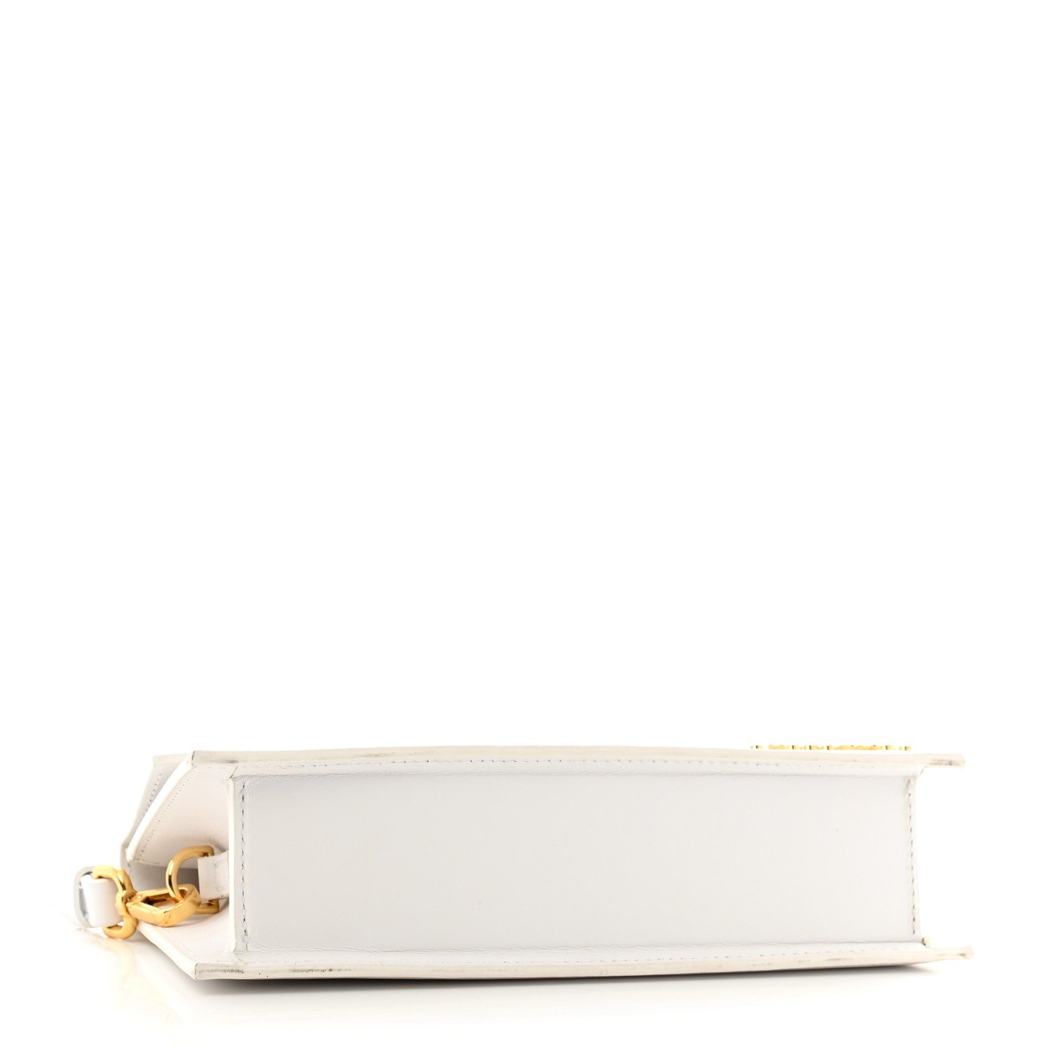 Jacquemus Smooth Calfskin Le Chiquito Long White 4 of 11